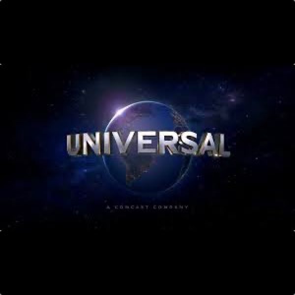 The word Universal hovers over the Earth